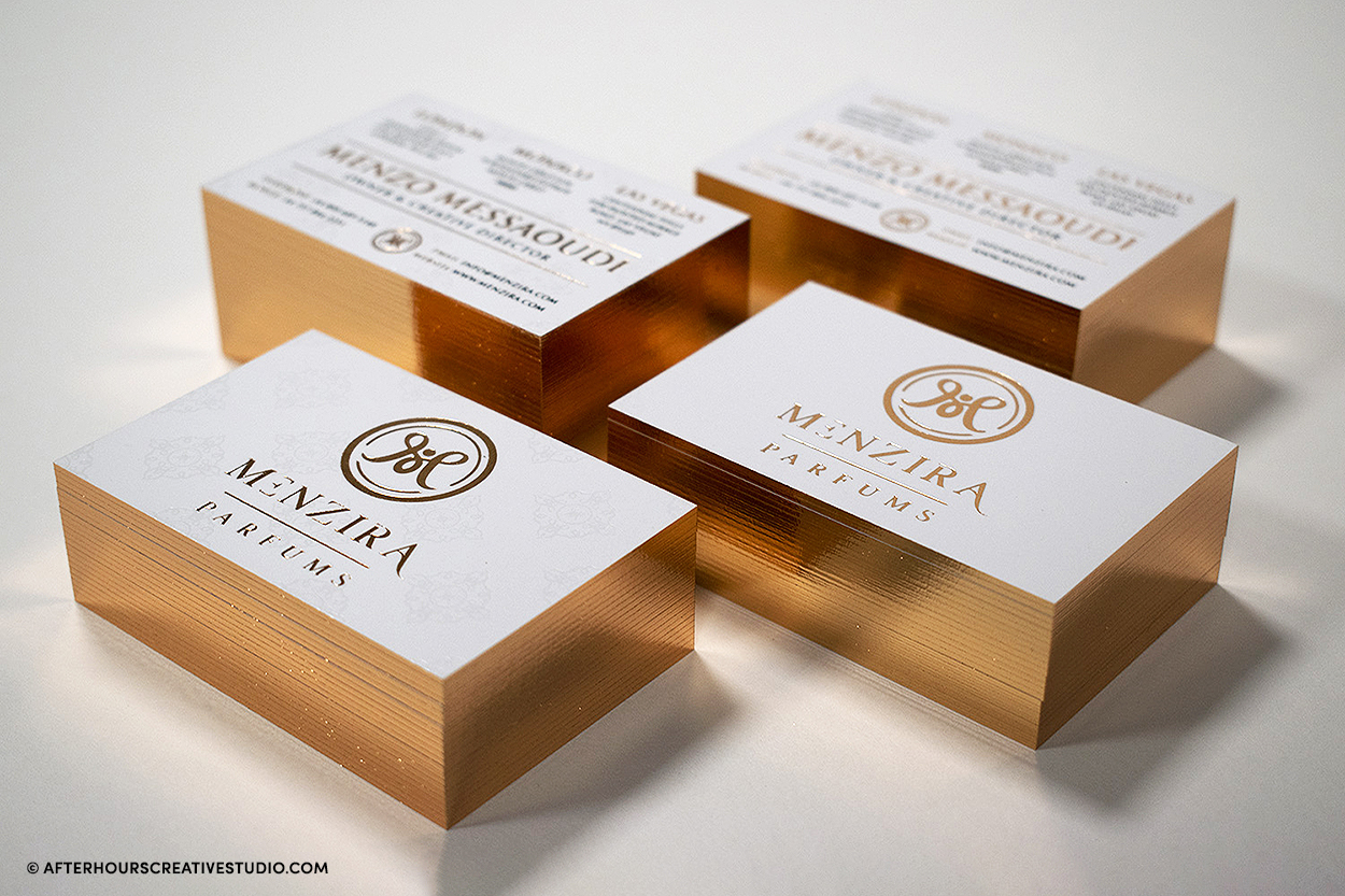 Rose Gold Foil Business Cards Elevate Your Brand With A Touch Of