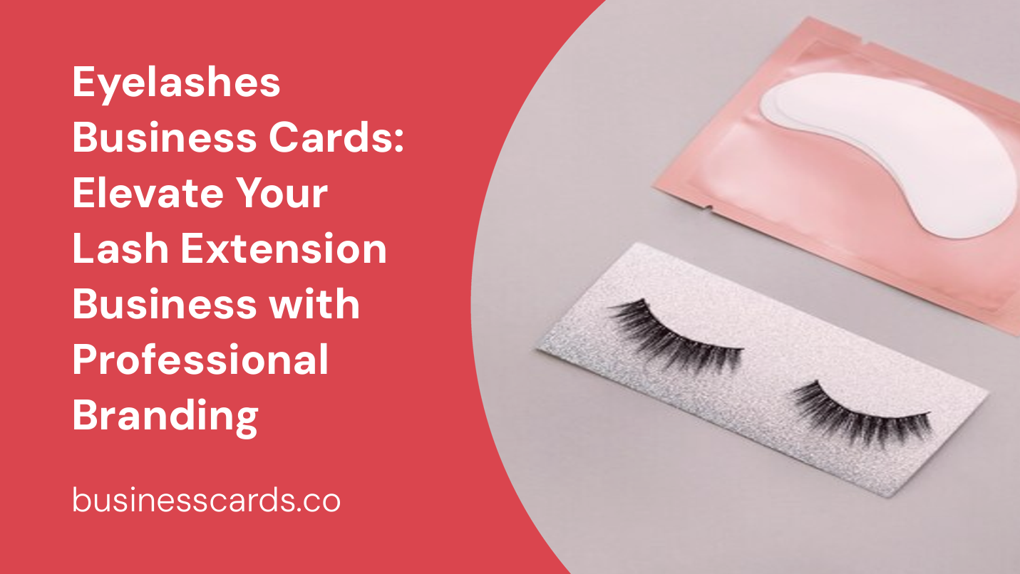 eyelashes business cards elevate your lash extension business with professional branding