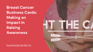breast cancer business cards making an impact in raising awareness