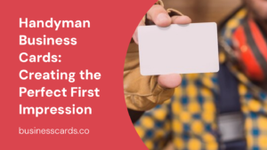 handyman business cards creating the perfect first impression