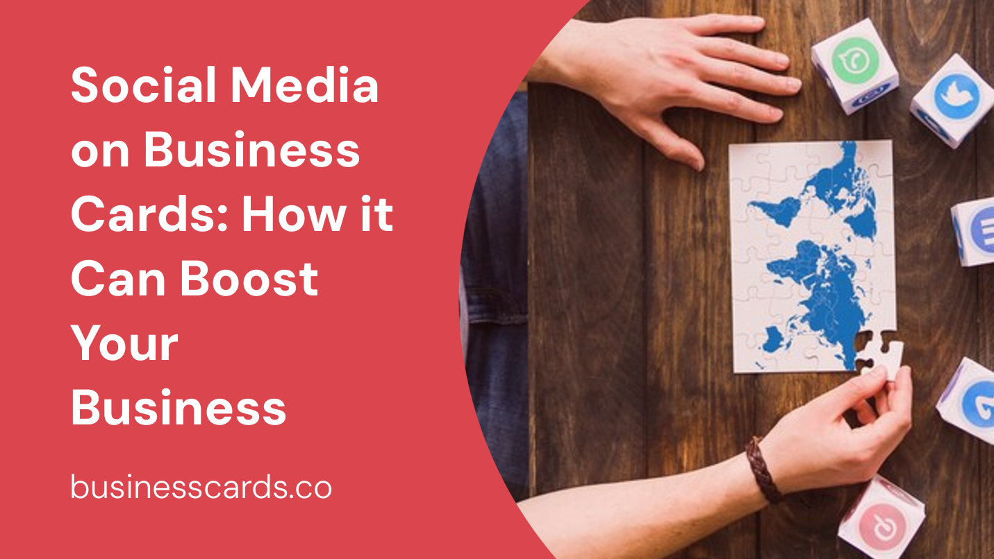 social media on business cards how it can boost your business