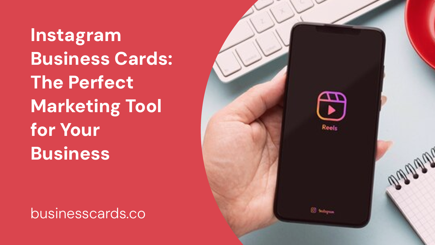 instagram business cards the perfect marketing tool for your business