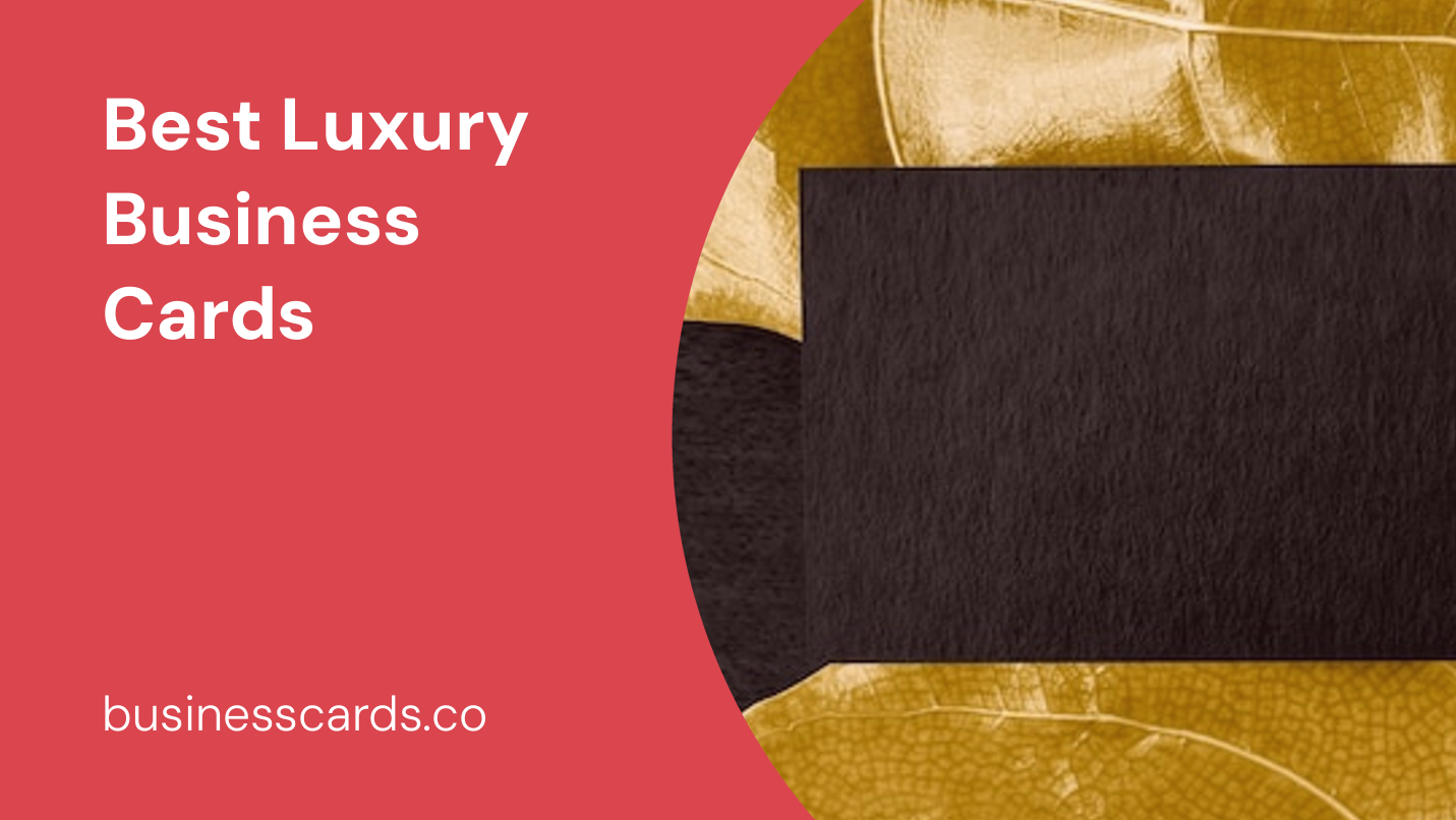 best luxury business cards