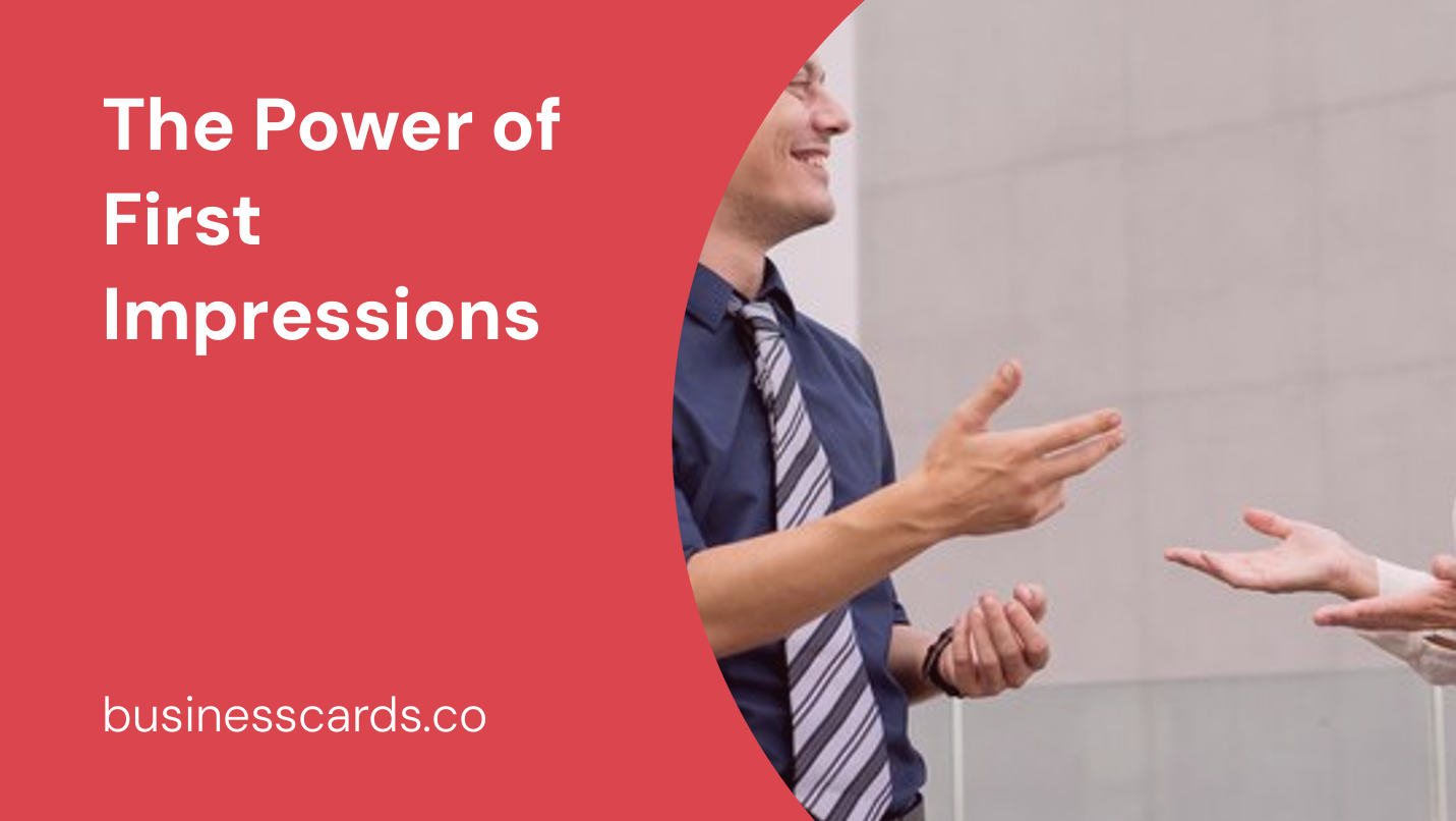 the power of first impressions