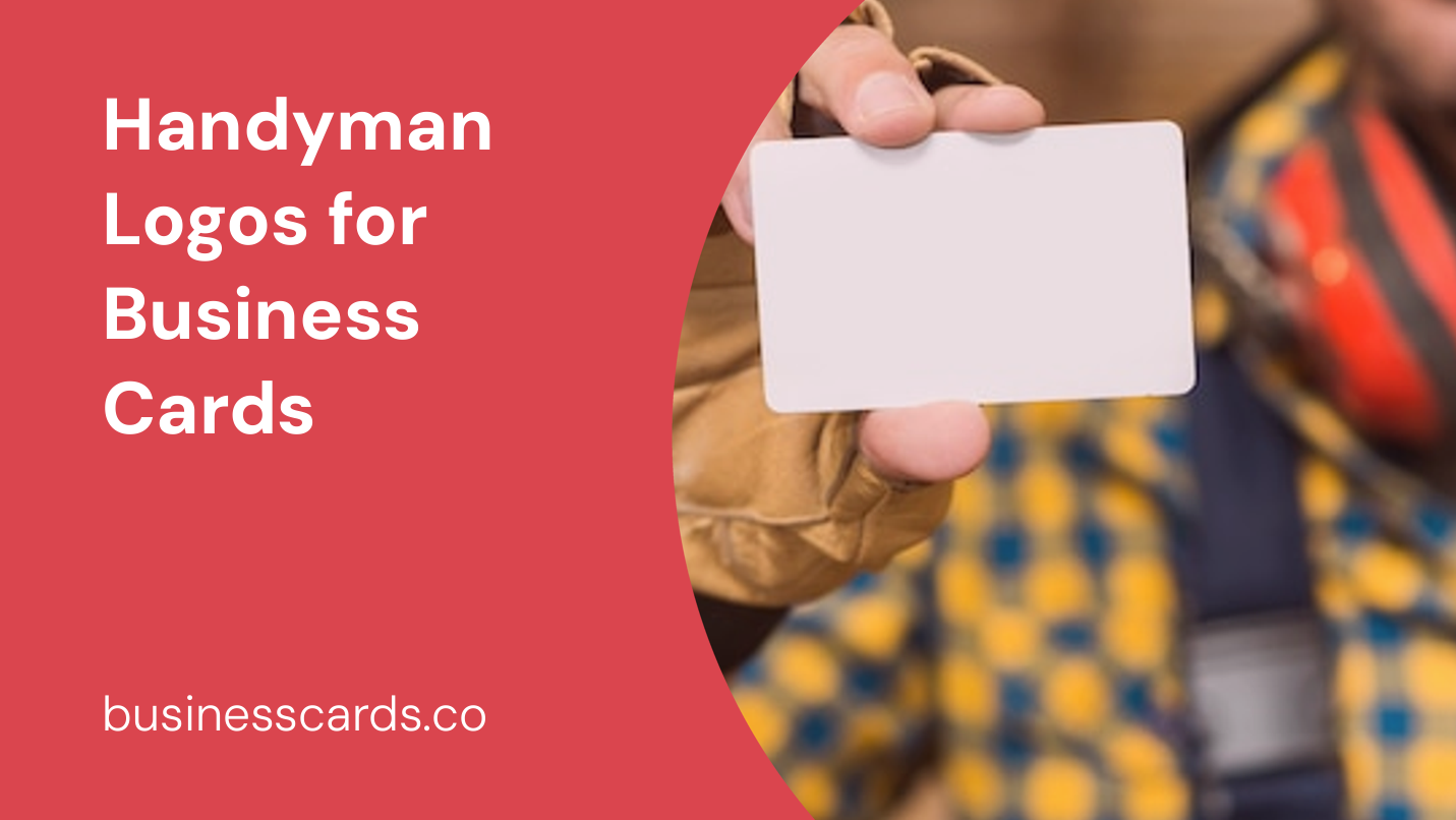 handyman logos for business cards