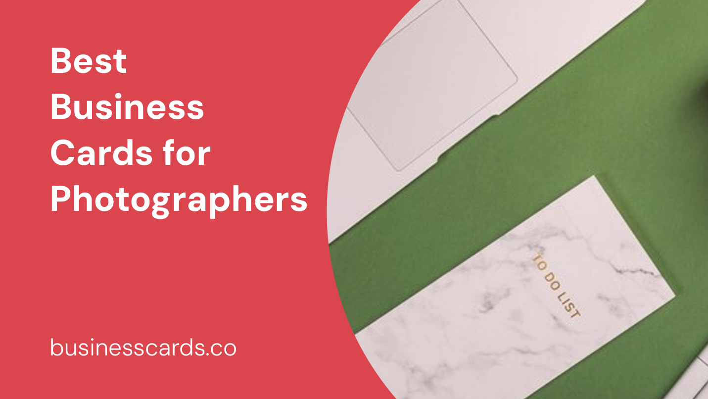best business cards for photographers
