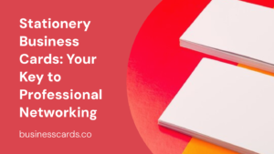 stationery business cards your key to professional networking