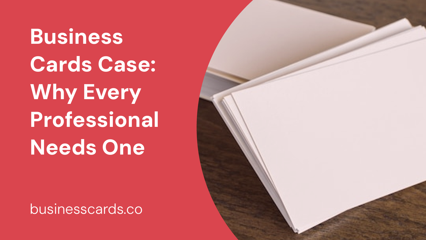 business cards case why every professional needs one