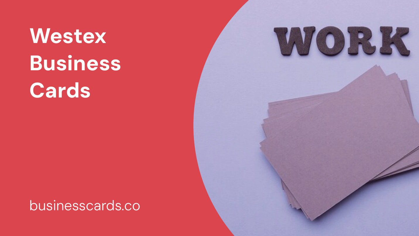 westex business cards