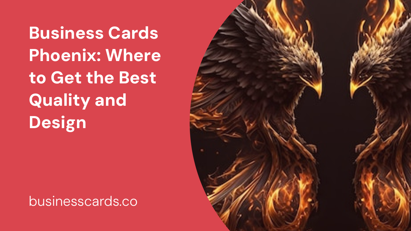 business cards phoenix where to get the best quality and design
