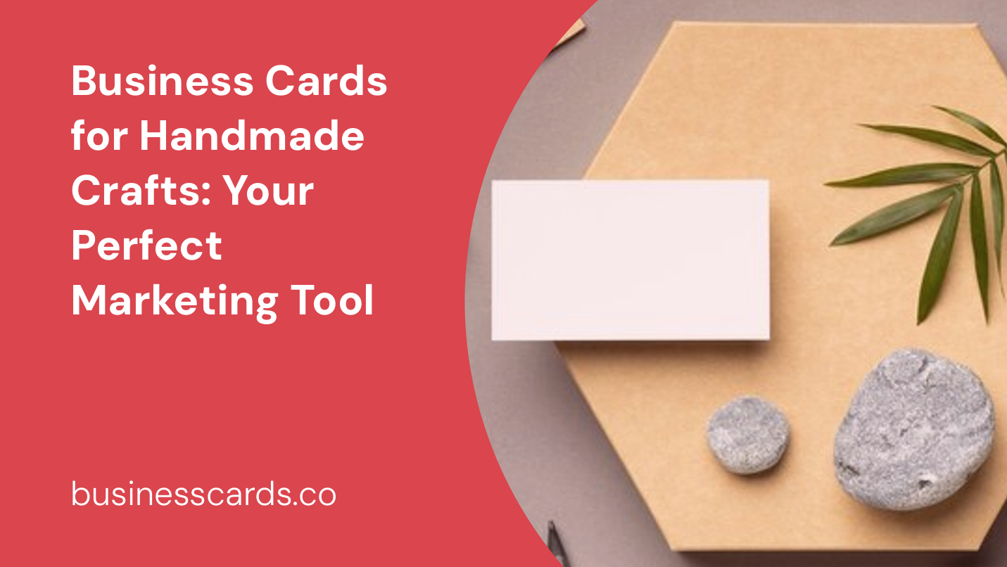 business cards for handmade crafts your perfect marketing tool