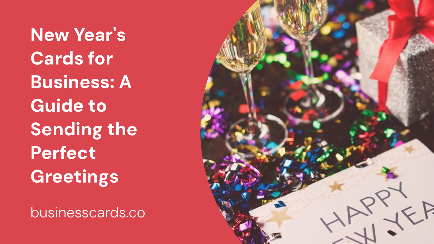 new year s cards for business a guide to sending the perfect greetings