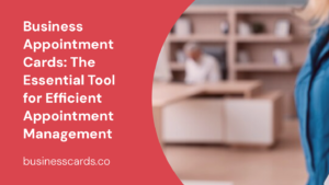 business appointment cards the essential tool for efficient appointment management