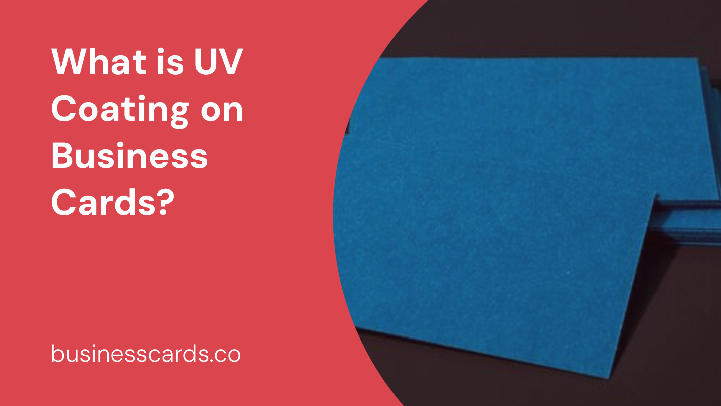 what is uv coating on business cards 