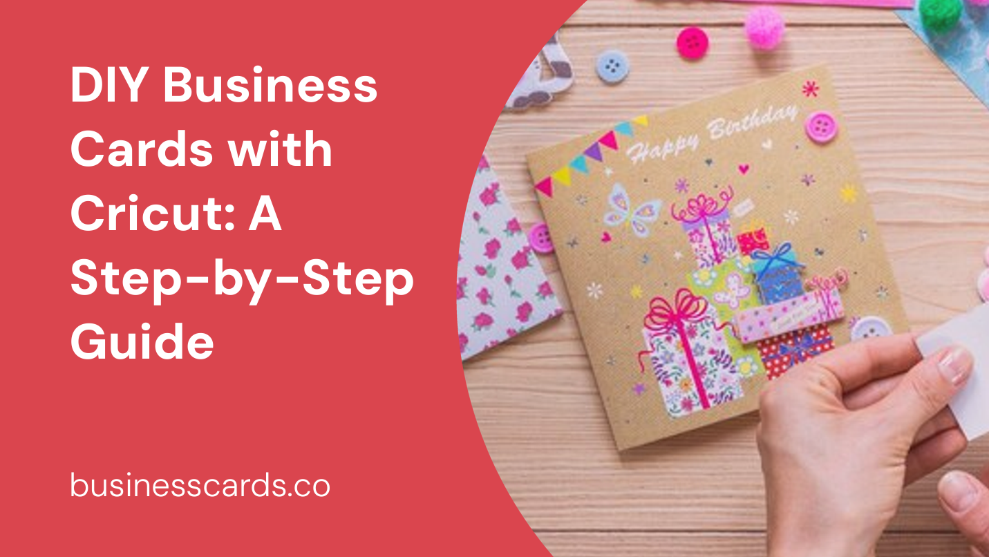 diy business cards with cricut a step-by-step guide