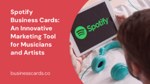 spotify business cards an innovative marketing tool for musicians and artists