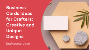 business cards ideas for crafters creative and unique designs