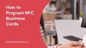 how to program nfc business cards