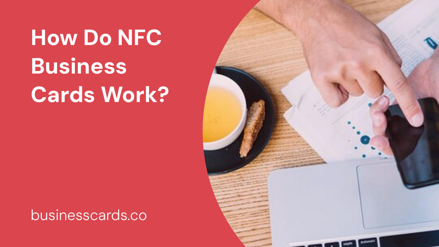 how do nfc business cards work 