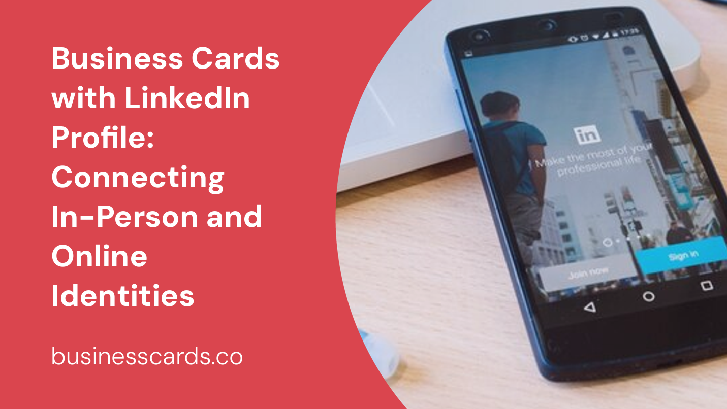 Business Cards With LinkedIn Profile Connecting In Person And Online linkedin-profile-picture-maker-create-linkedin-profile-photo-for-free