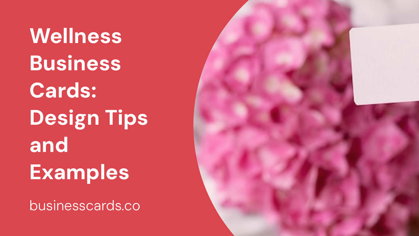 wellness business cards design tips and examples
