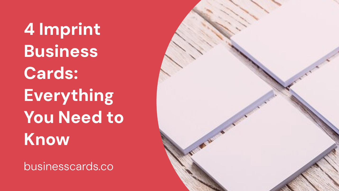 4 imprint business cards everything you need to know
