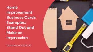 home improvement business cards examples stand out and make an impression