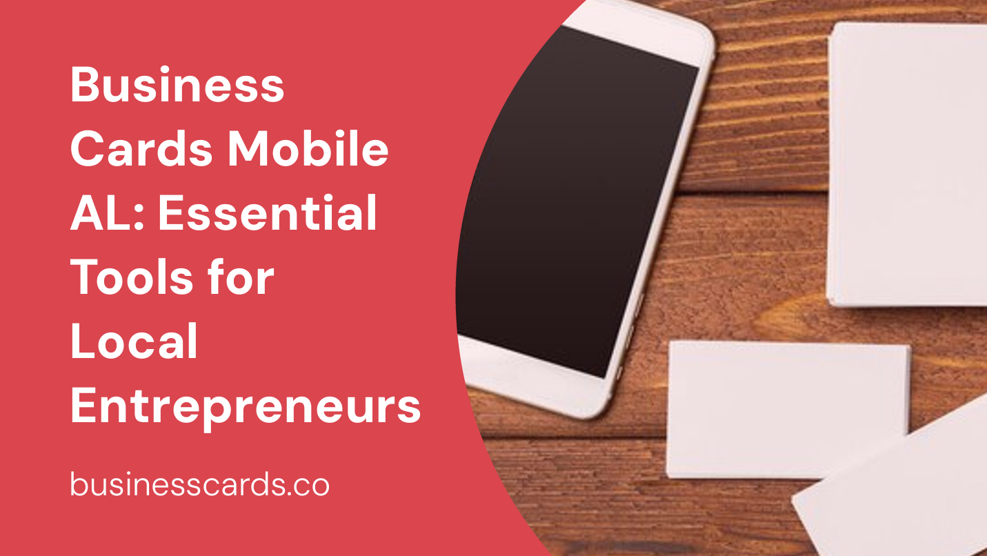 business cards mobile al essential tools for local entrepreneurs