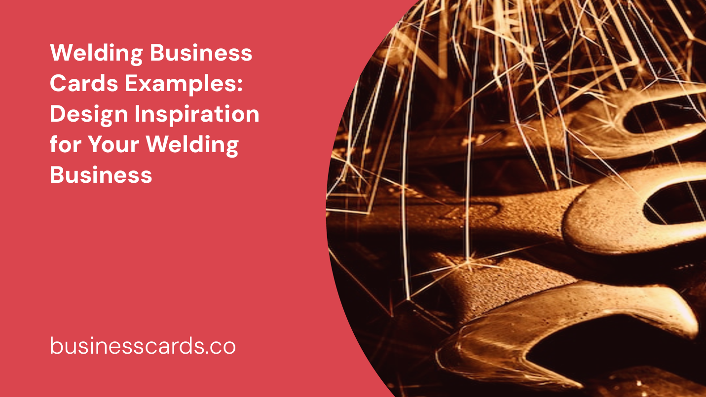 welding business cards examples design inspiration for your welding business