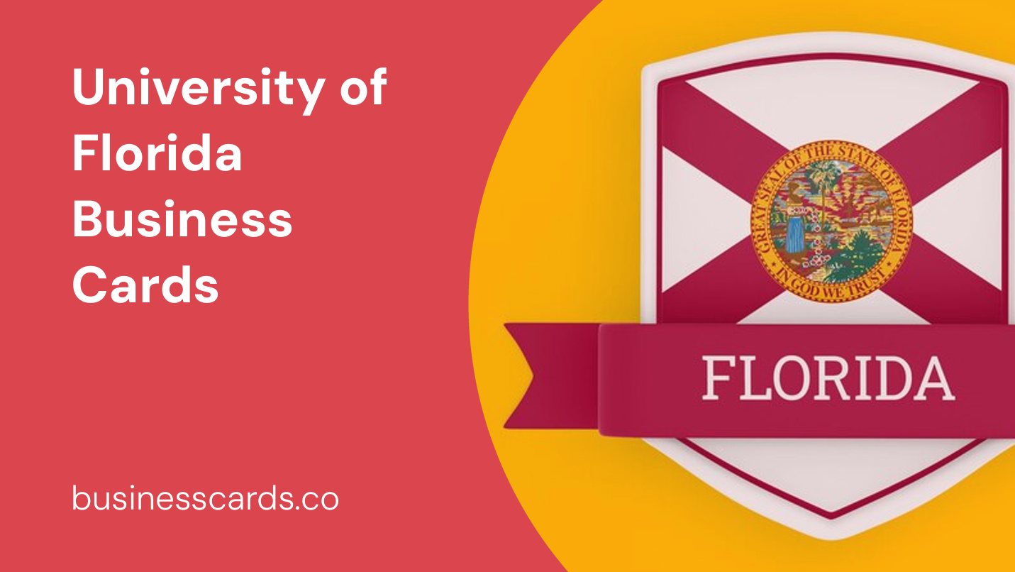 university of florida business cards