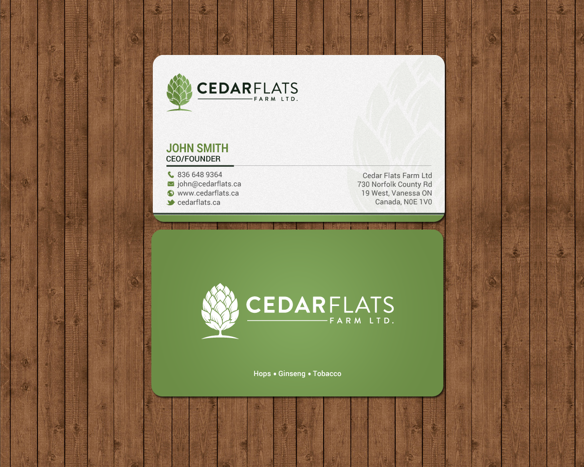 agriculture business cards 2