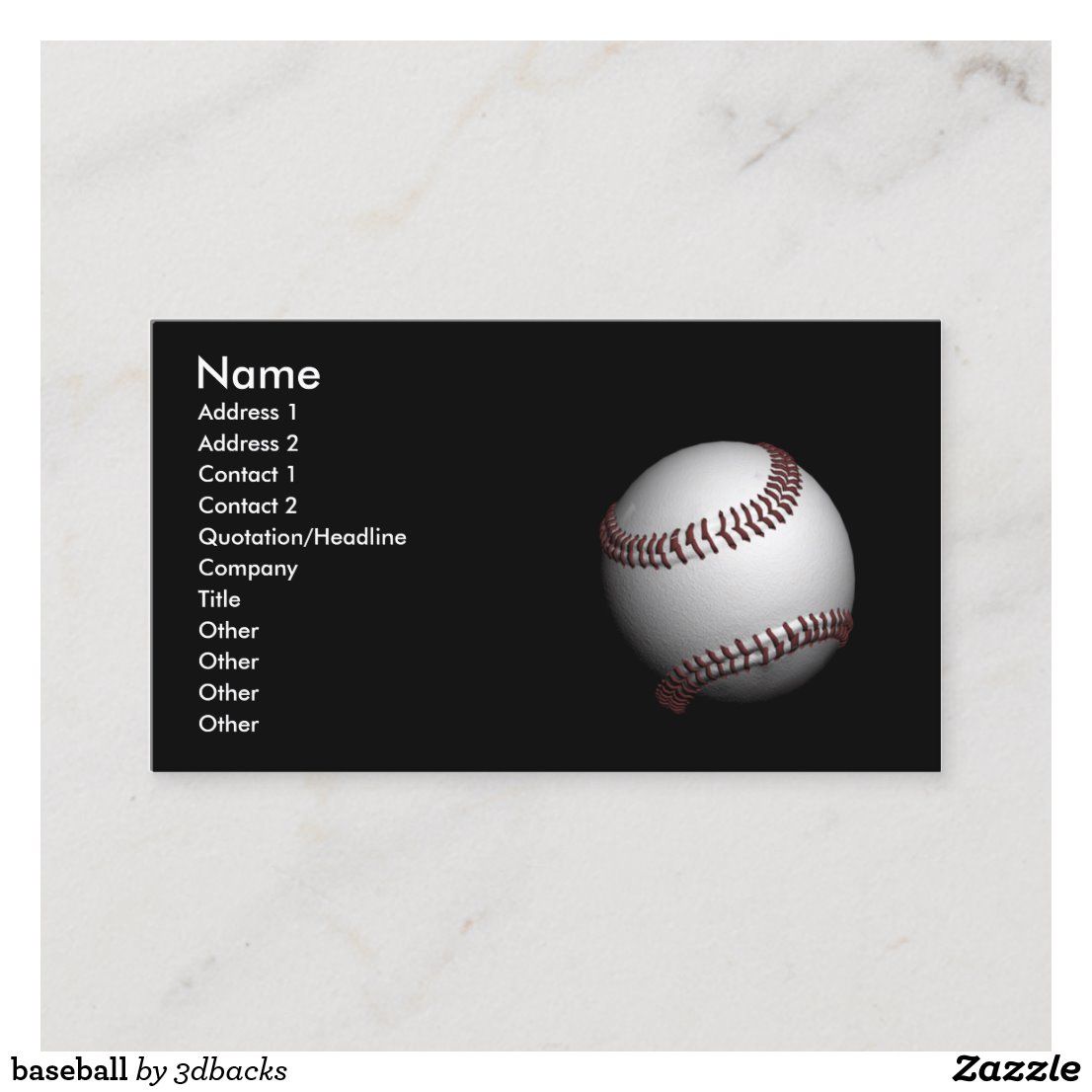 baseball business cards 2