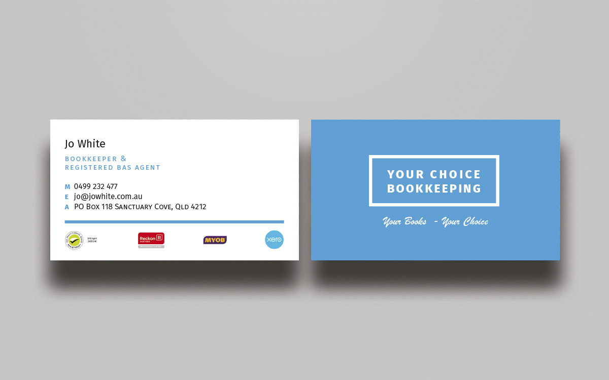 bookkeeping business cards 2