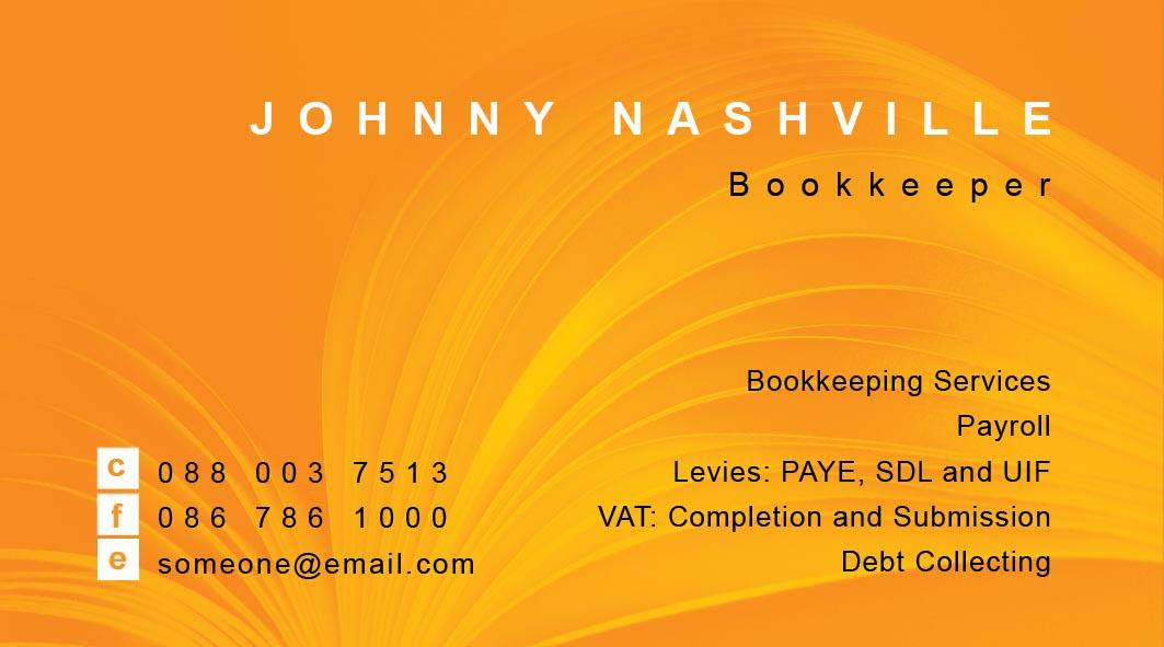 bookkeeping business cards 5