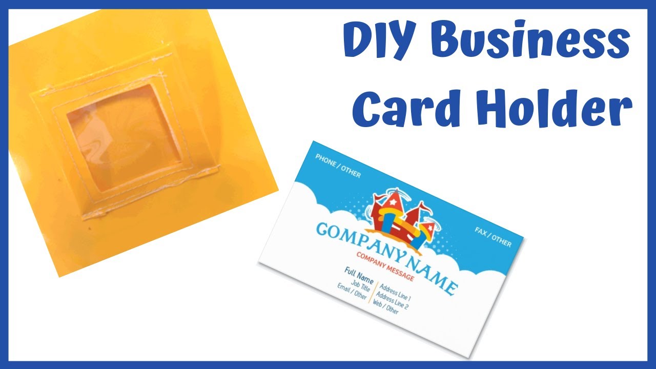 bounce house business cards 2