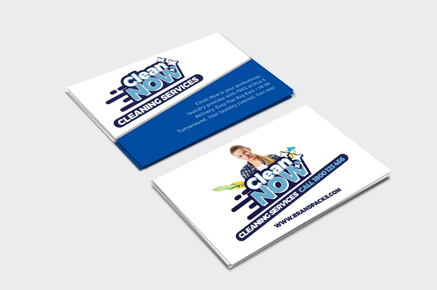 business cards cleaning services 4