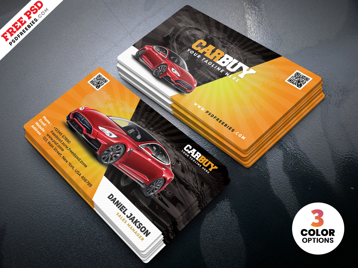 car dealer business cards 3