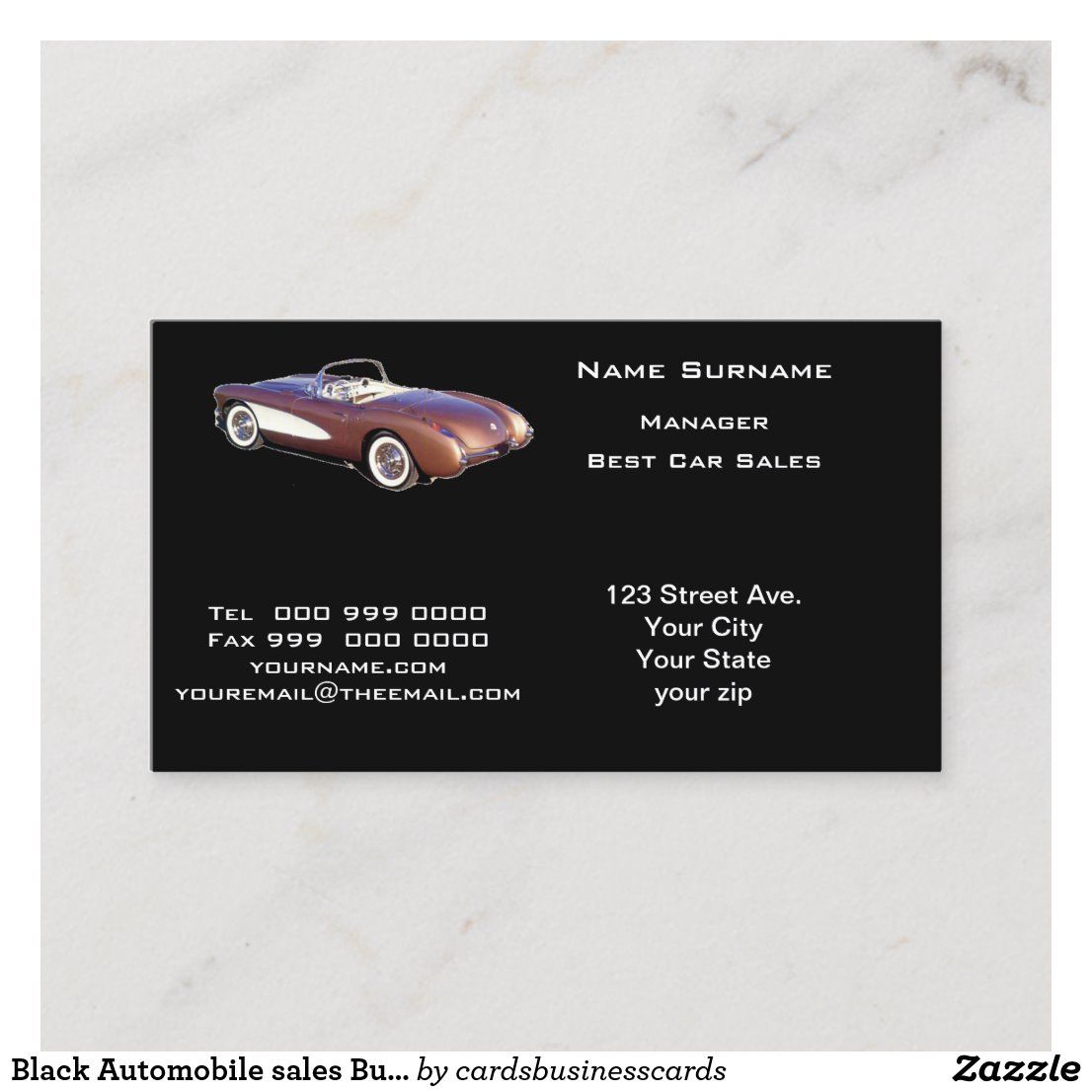 car salesman business cards 3