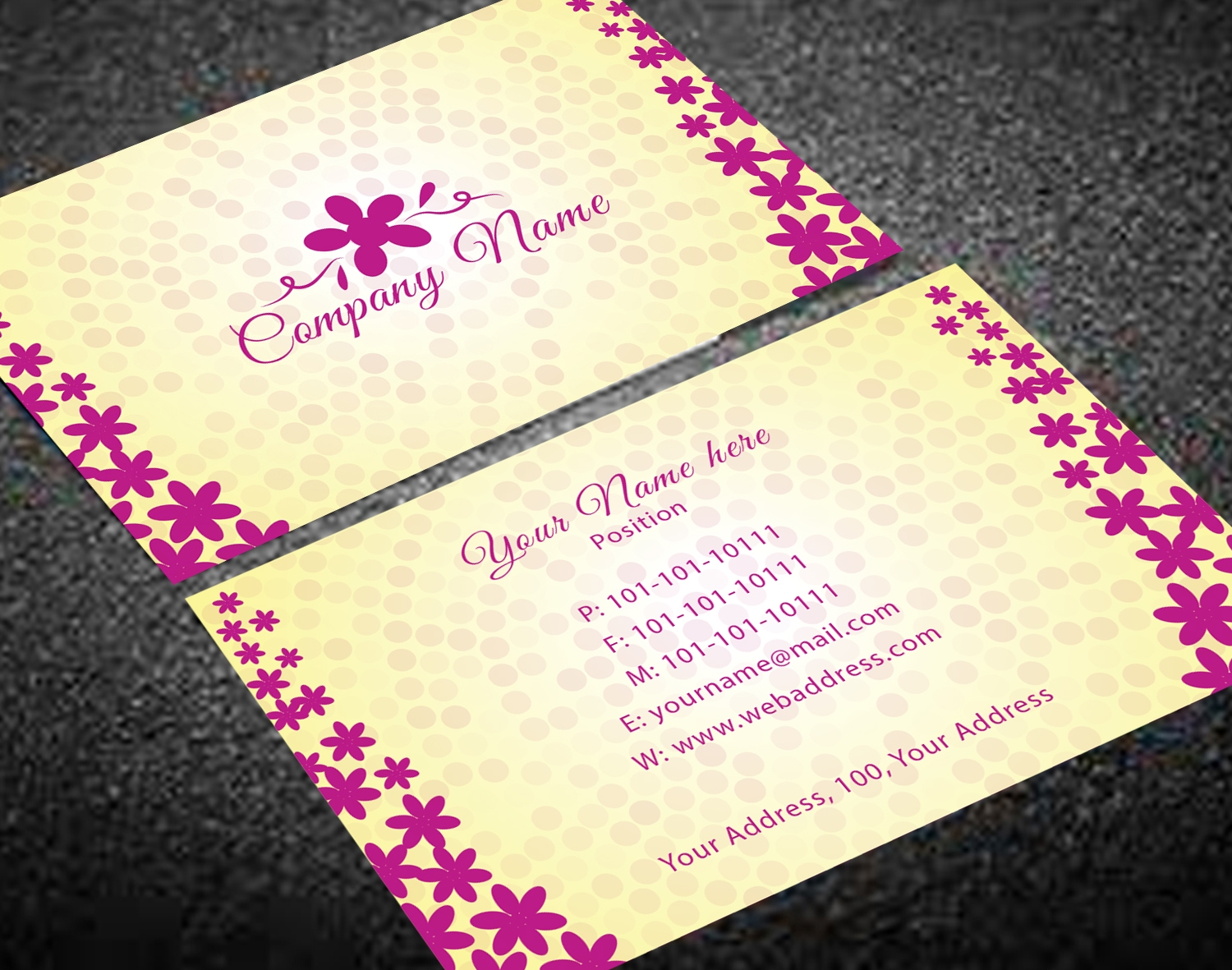 childcare business cards 2
