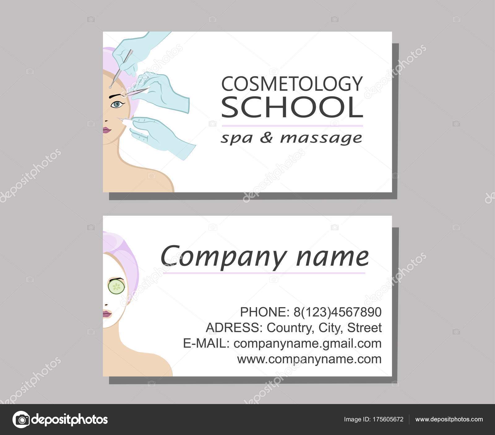 cosmetologist business cards 2