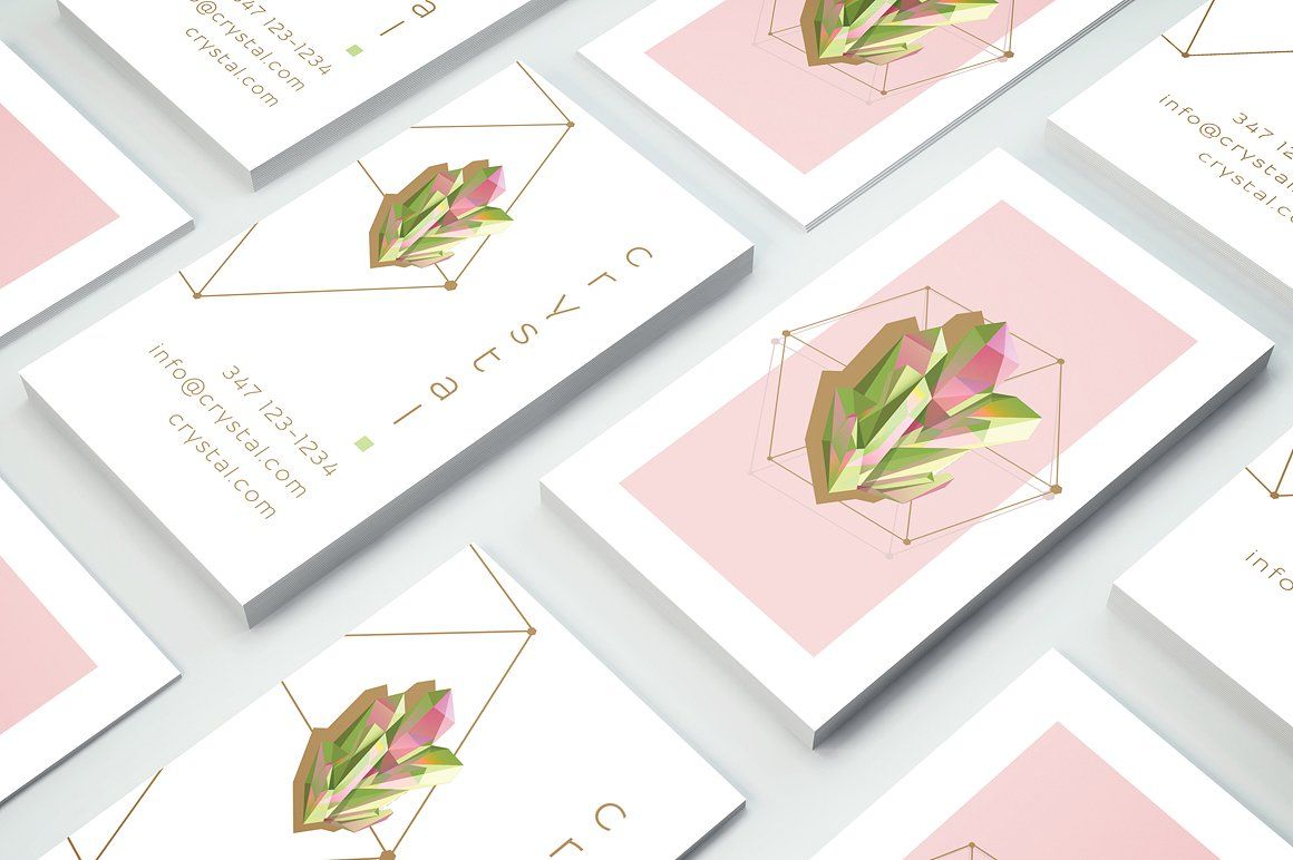 crystal business cards 4