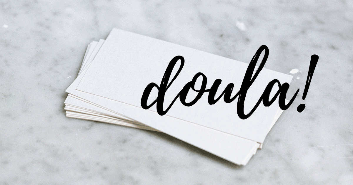 doula business cards 3