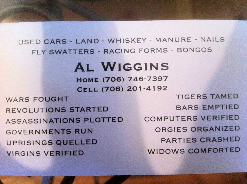 funny business cards 3