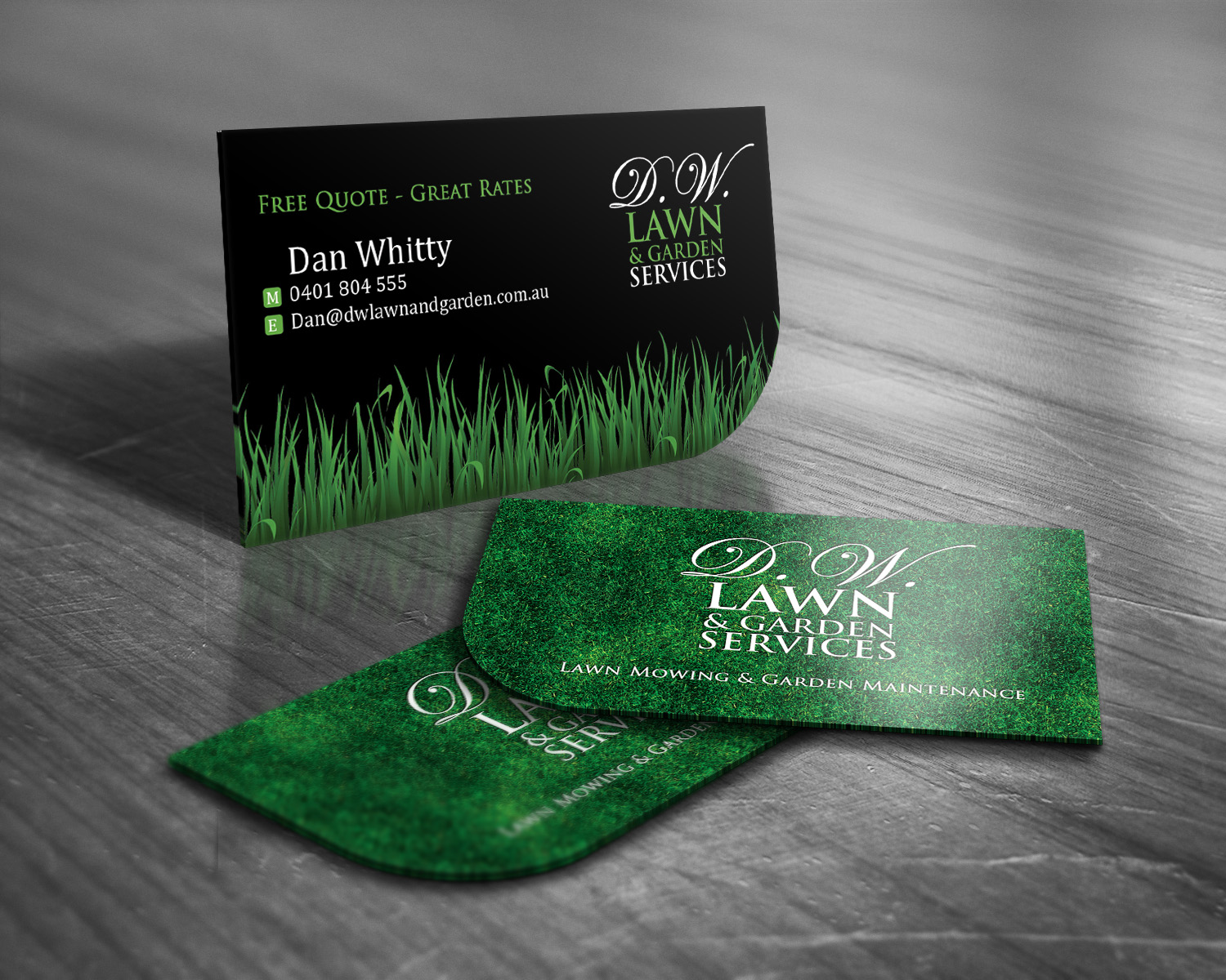 gardening business cards 2