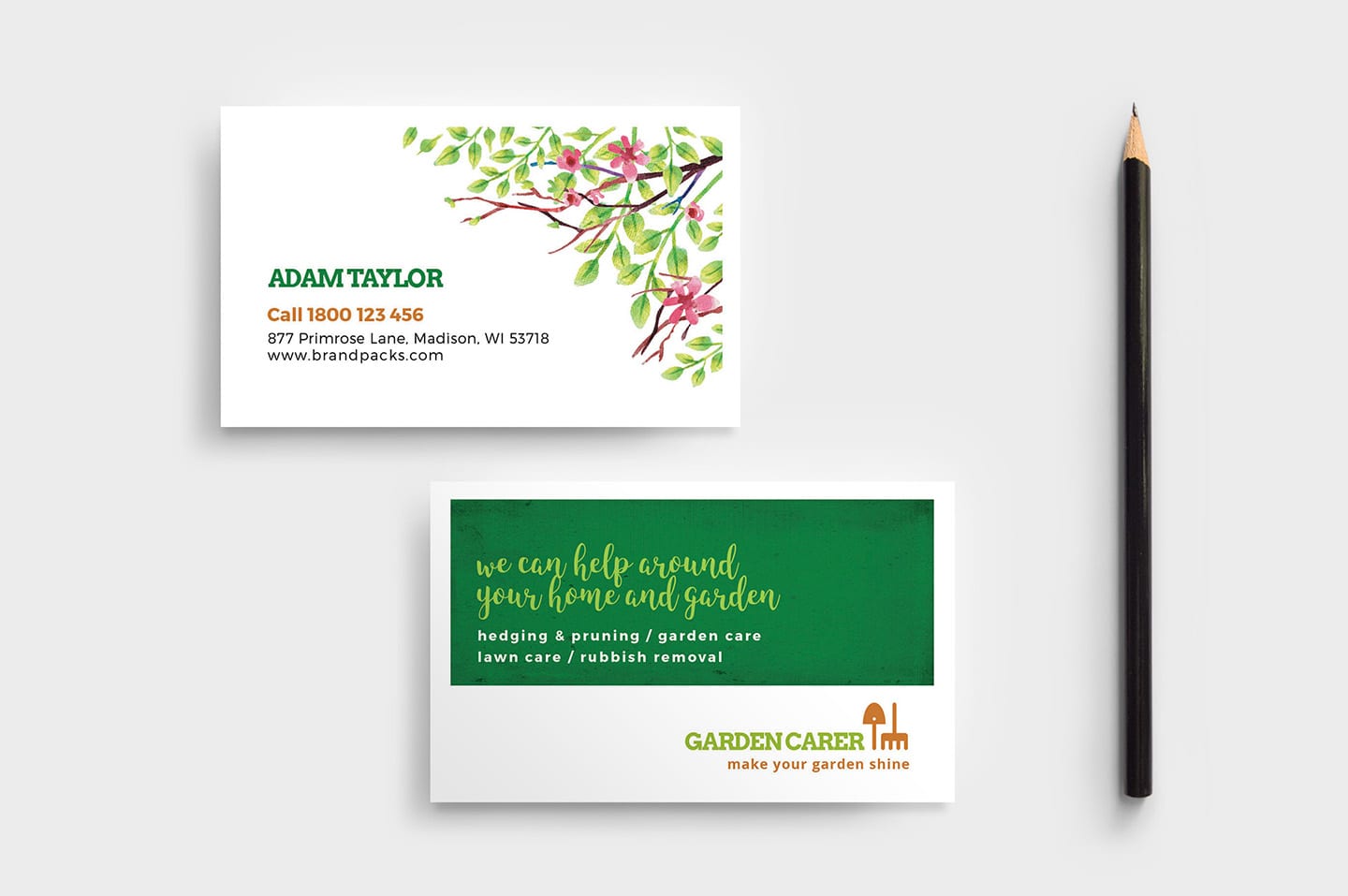 gardening business cards 3