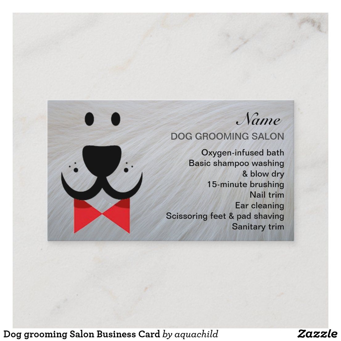 grooming business cards 2