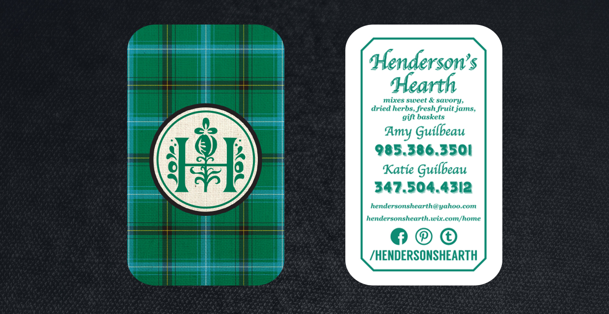 henderson business cards design 2