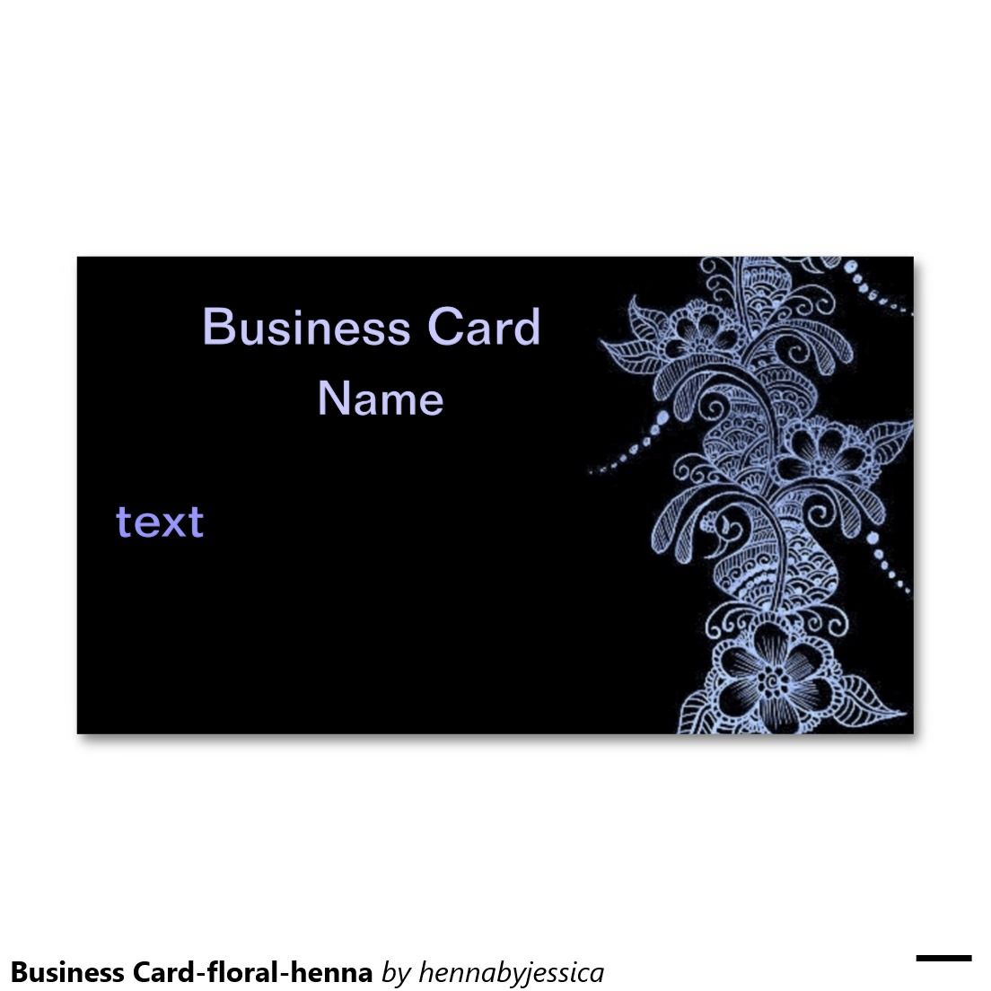 henna business cards 3