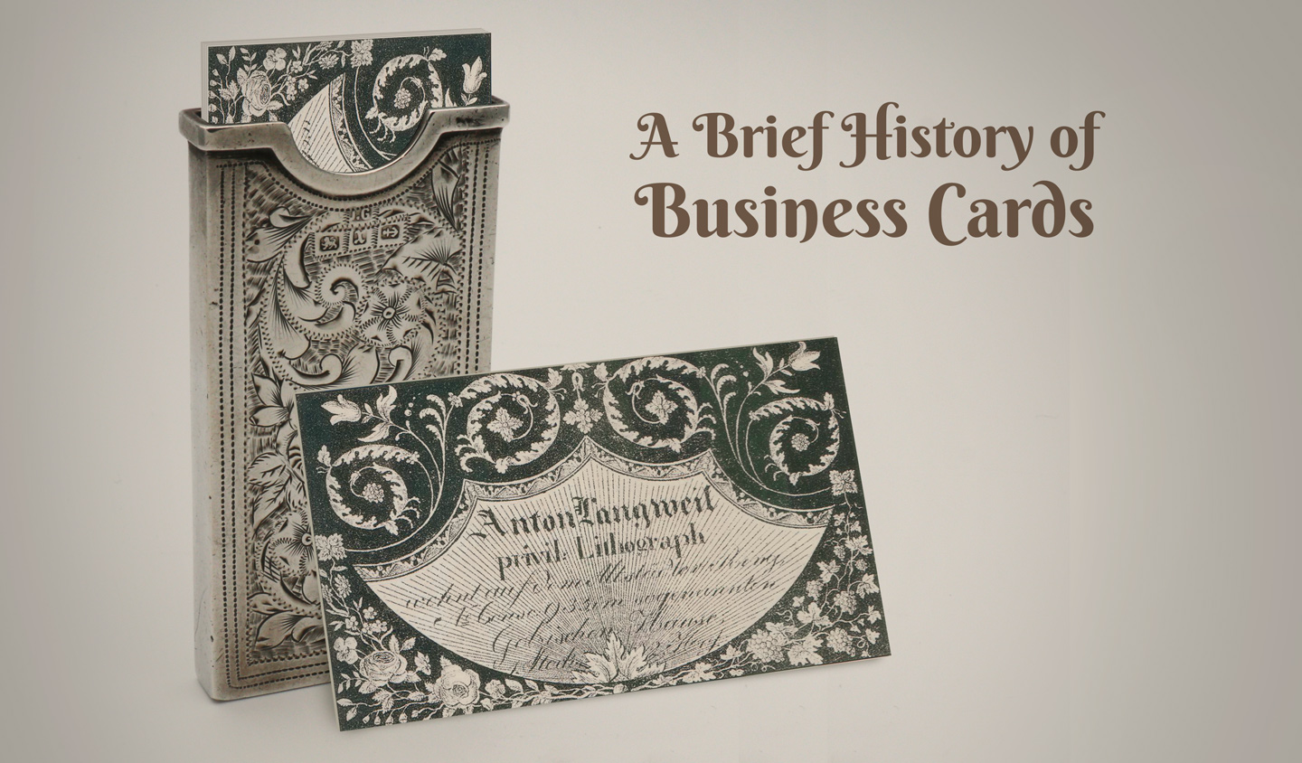 history of business cards 5
