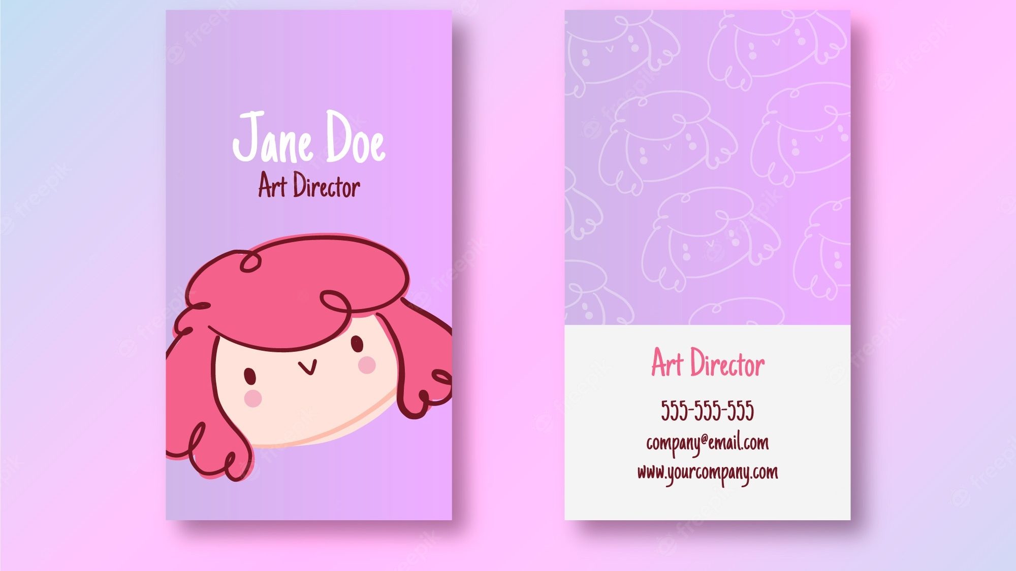 kawaii business cards 3